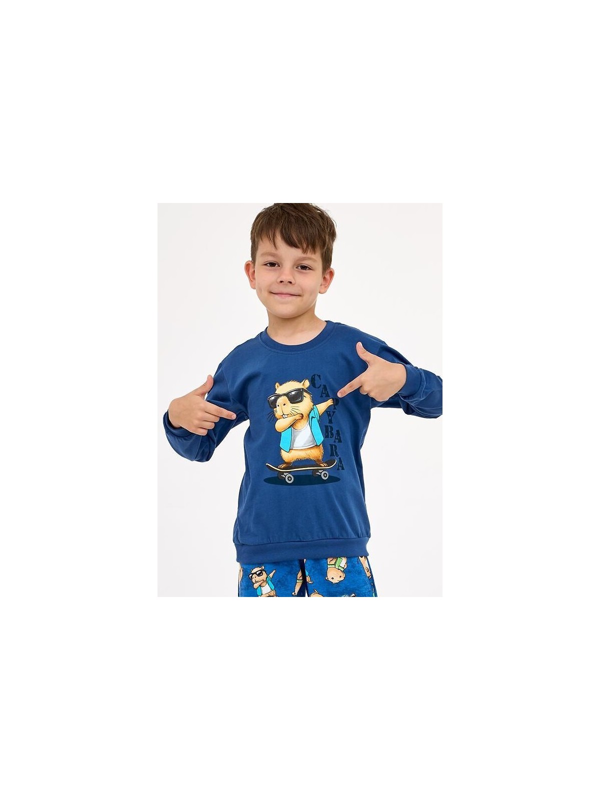 PIŻAMA BOY YOUNG 966/177 CAPYBARA DR