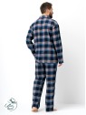 PIŻAMA MĘSKA MNS 431 FLANELA DR R.3XL-4XL