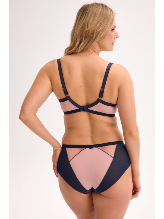 BIUSTONOSZ SEMI-SOFT AINA BSO 1273 GRANATOWO-RÓŻOWY BIUSTONOSZ SEMI-SOFT AINA BSO 1273 GRANATOWO-RÓŻOWY