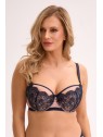 BIUSTONOSZ SEMI-SOFT AINA BSO 1273 GRANATOWO-RÓŻOWY BIUSTONOSZ SEMI-SOFT AINA BSO 1273 GRANATOWO-RÓŻOWY