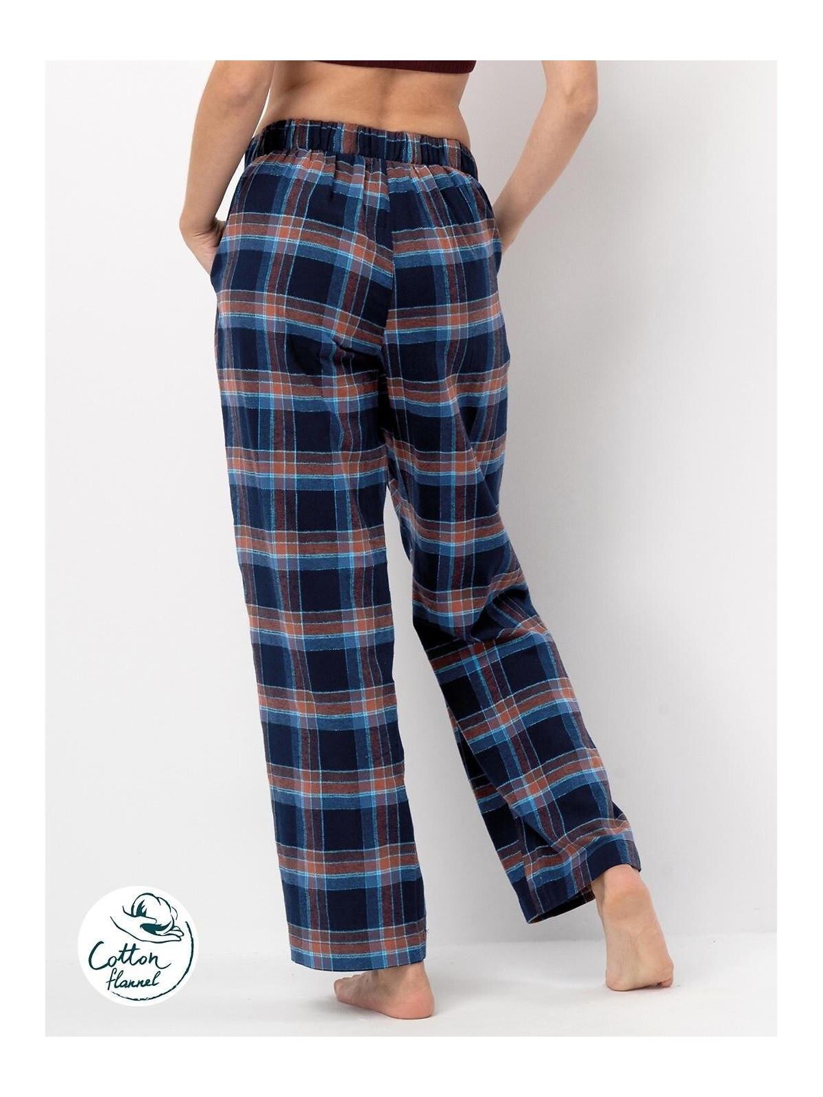 SPODNIE DAMSKIE LHE 431 FLANELA