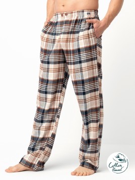 SPODNIE MĘSKIE MHT 443 FLANELA