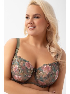 BIUSTONOSZ SOFT DELAILA K939 ZIELONY