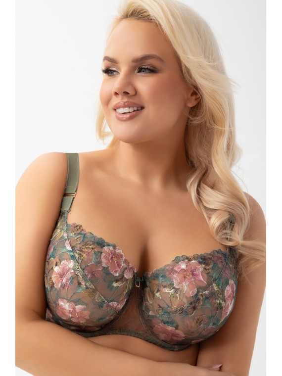 BIUSTONOSZ SOFT DELAILA K939 ZIELONY BIUSTONOSZ SOFT DELAILA K939 ZIELONY