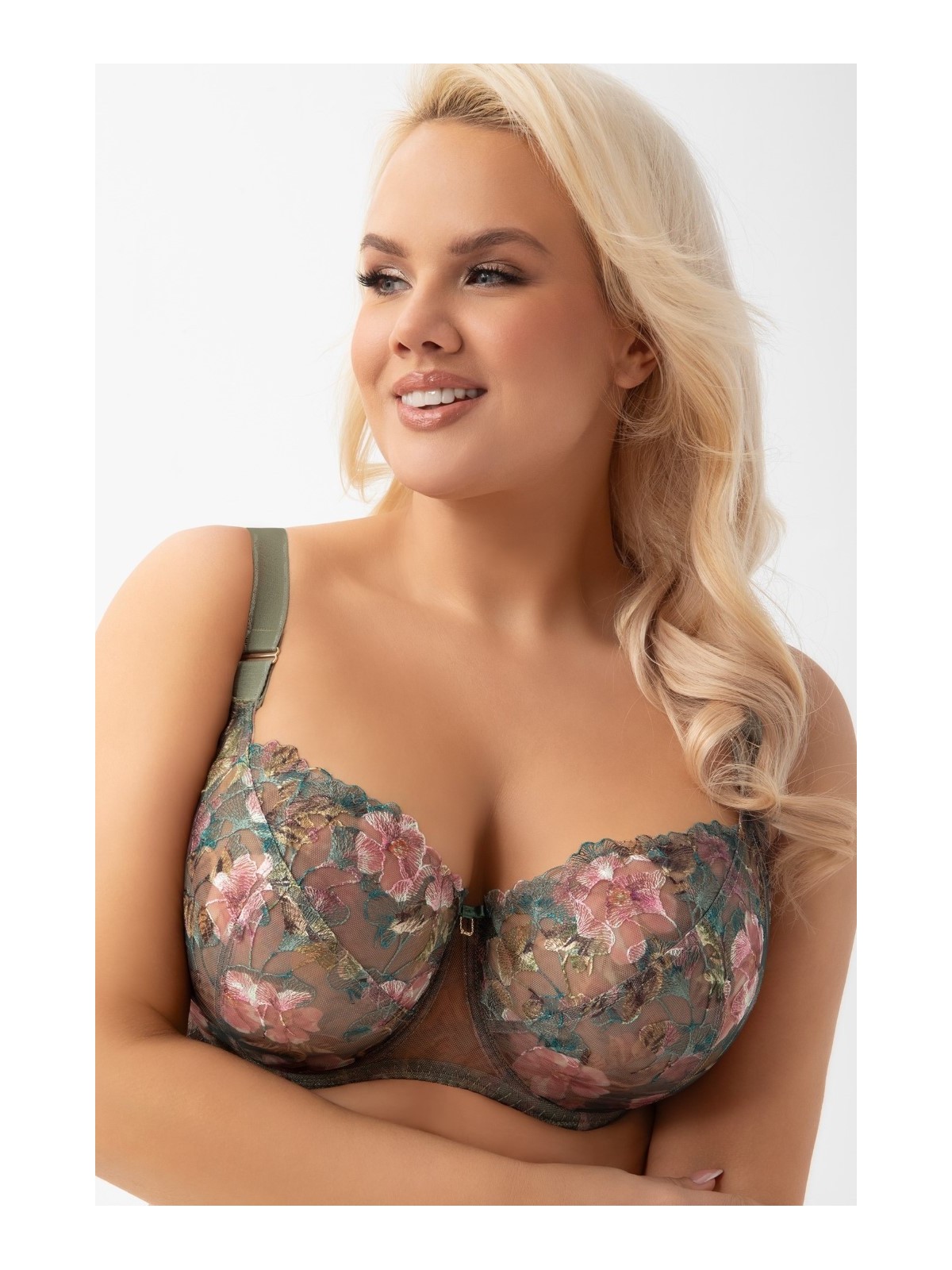BIUSTONOSZ SOFT DELAILA K939 ZIELONY