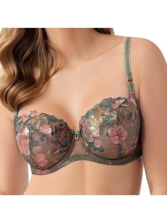 BIUSTONOSZ SOFT DELAILA K939 ZIELONY BIUSTONOSZ SOFT DELAILA K939 ZIELONY