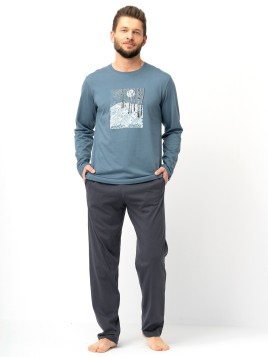 PIŻAMA MĘSKA MNS 627 DR