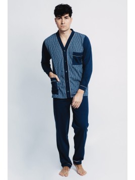 PIŻAMA MĘSKA DŻENTELMEN DR R.3XL-5XL