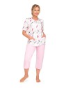 PIŻAMA DAMSKA MARIA I 200 KR R.3XL-4XL PIŻAMA DAMSKA MARIA I 200 KR R.3XL-4XL