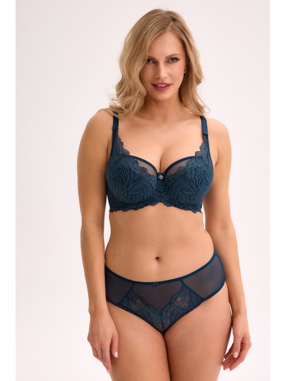 BIUSTONOSZ SEMI-SOFT ISLA BSO 1228 TURKUSOWY
