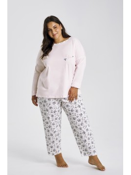 PIŻAMA ELLA 3466 R.4XL-6XL DR