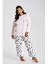 PIŻAMA ELLA 3466 R.4XL-6XL DR