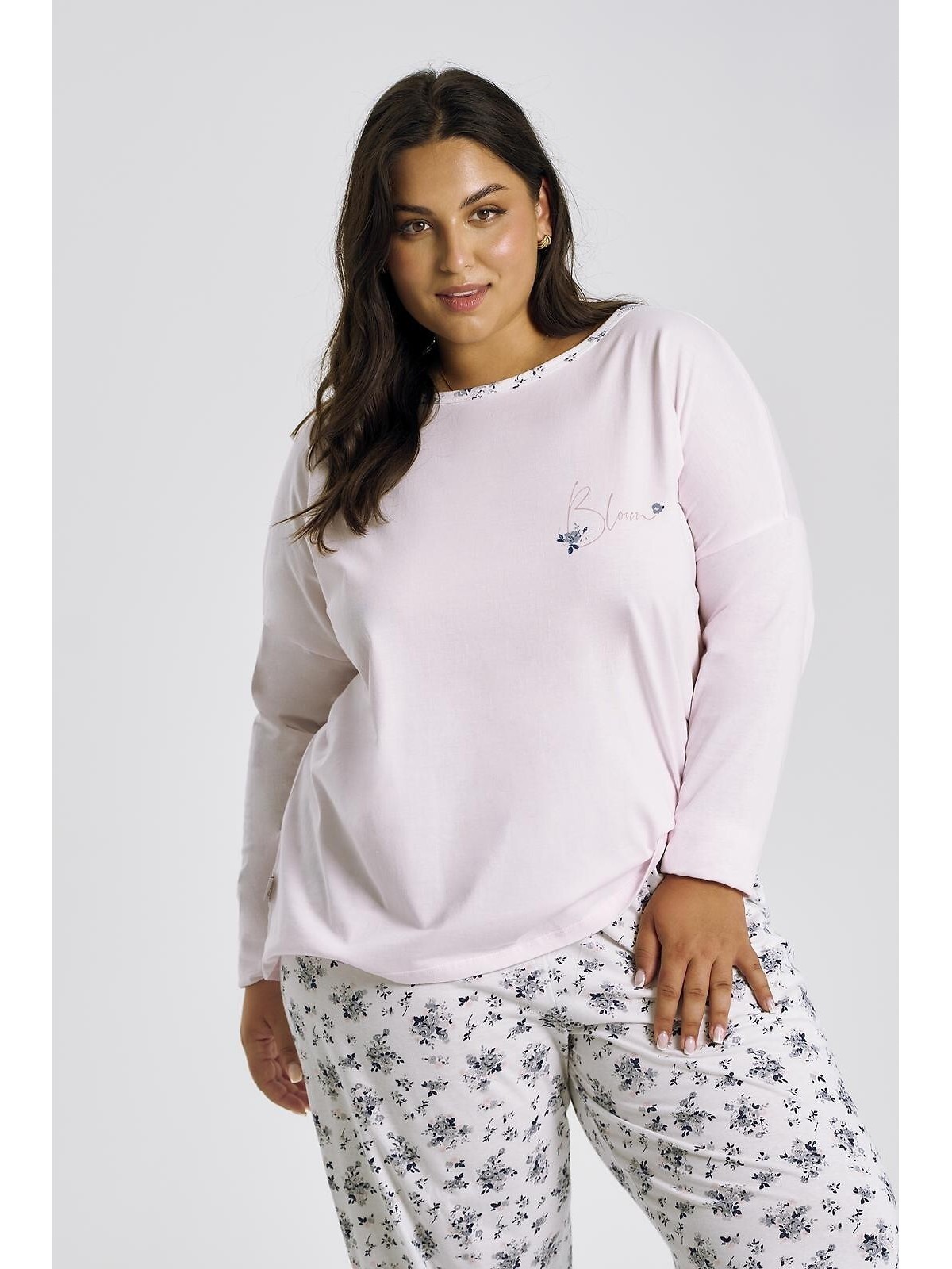 PIŻAMA ELLA 3466 R.4XL-6XL DR