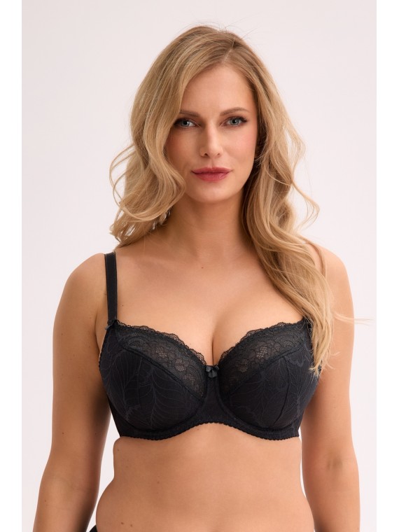BIUSTONOSZ SEMI-SOFT SANDY BSO 594 CZARNY
