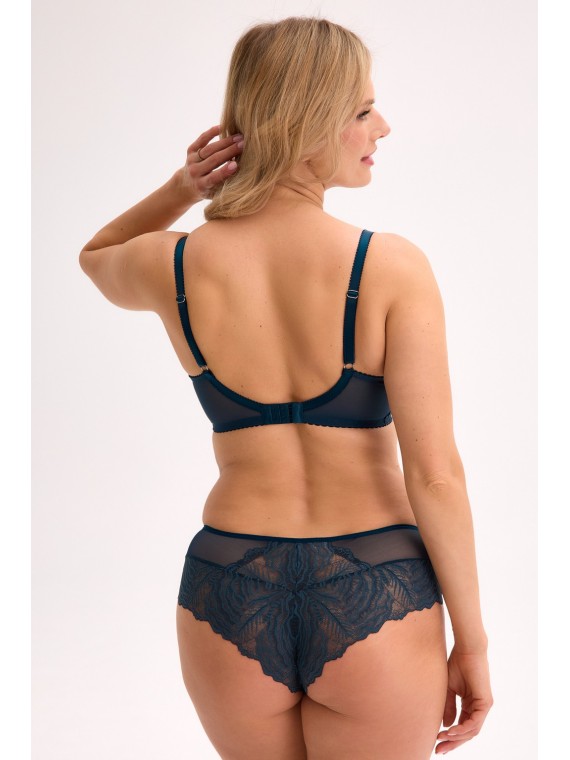 BIUSTONOSZ SOFT BALCONETTE JESSIA BSO 1229 TURKUSOWY