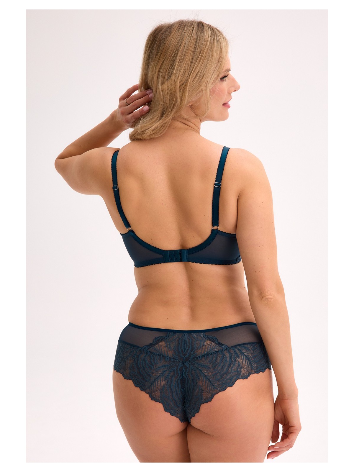 BIUSTONOSZ SOFT BALCONETTE JESSIA BSO 1229 TURKUSOWY