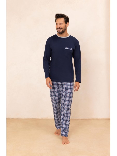 PIŻAMA MĘSKA 488 DR R.2XL