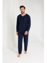 PIŻAMA MĘSKA 489 FROTTE DR R.2XL-3XL