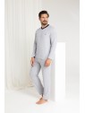 PIŻAMA MĘSKA 489 FROTTE DR R.2XL-3XL