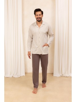 PIŻAMA MĘSKA 486 DR R.2XL