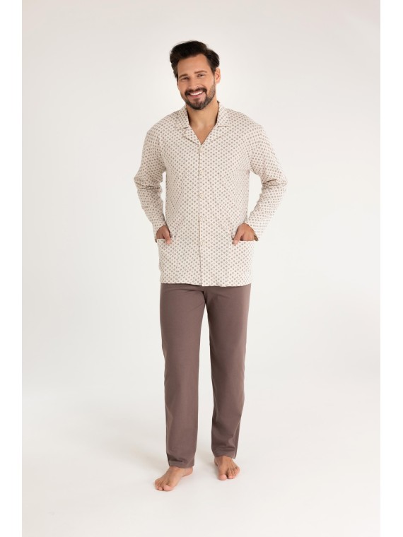 PIŻAMA MĘSKA 486 DR R.2XL