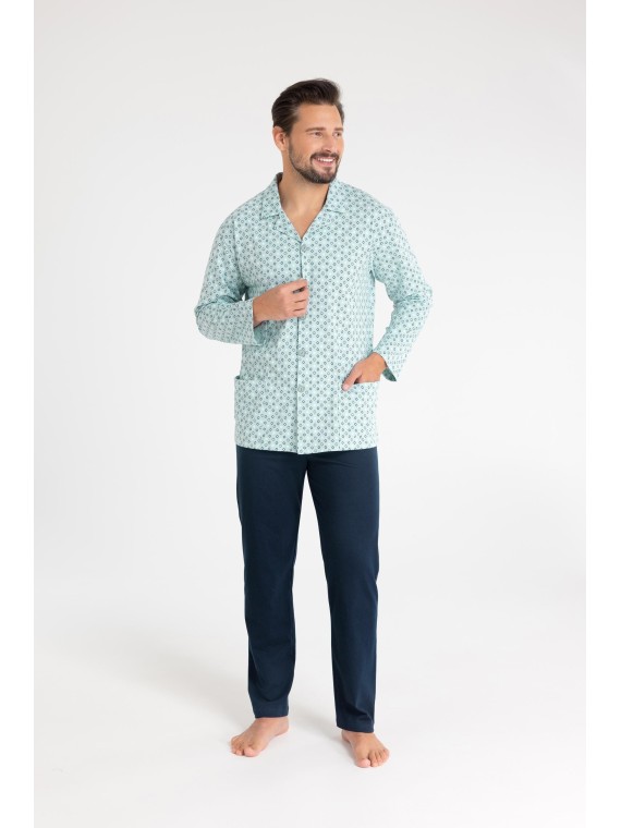 PIŻAMA MĘSKA 486 DR R.2XL