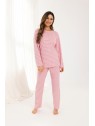 PIŻAMA DAMSKA 713 FROTTE DR R.2XL