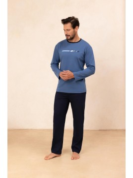 PIŻAMA MĘSKA 494 DR R.2XL