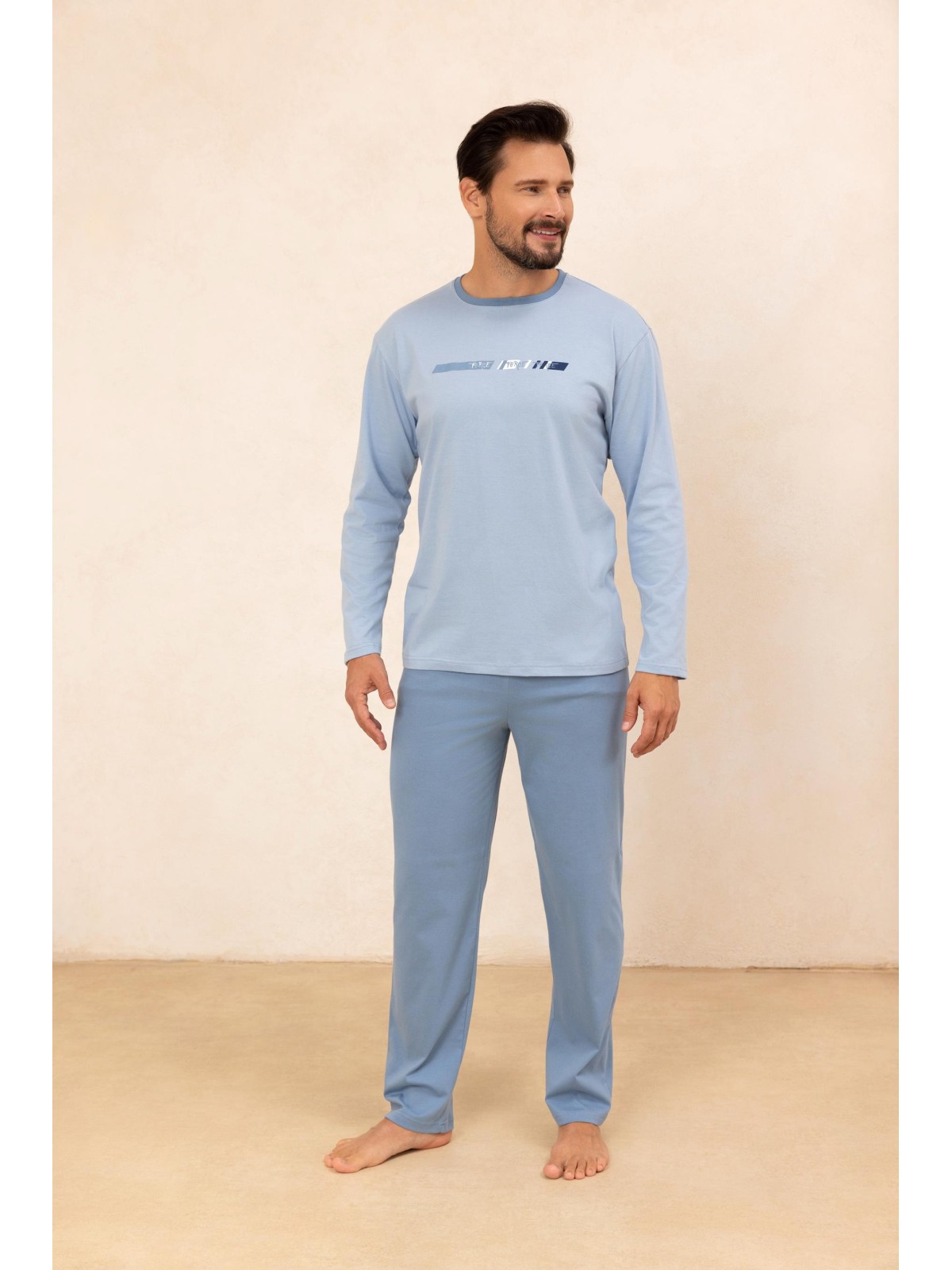 PIŻAMA MĘSKA 494 DR R.2XL