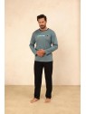 PIŻAMA MĘSKA 494 DR R.2XL