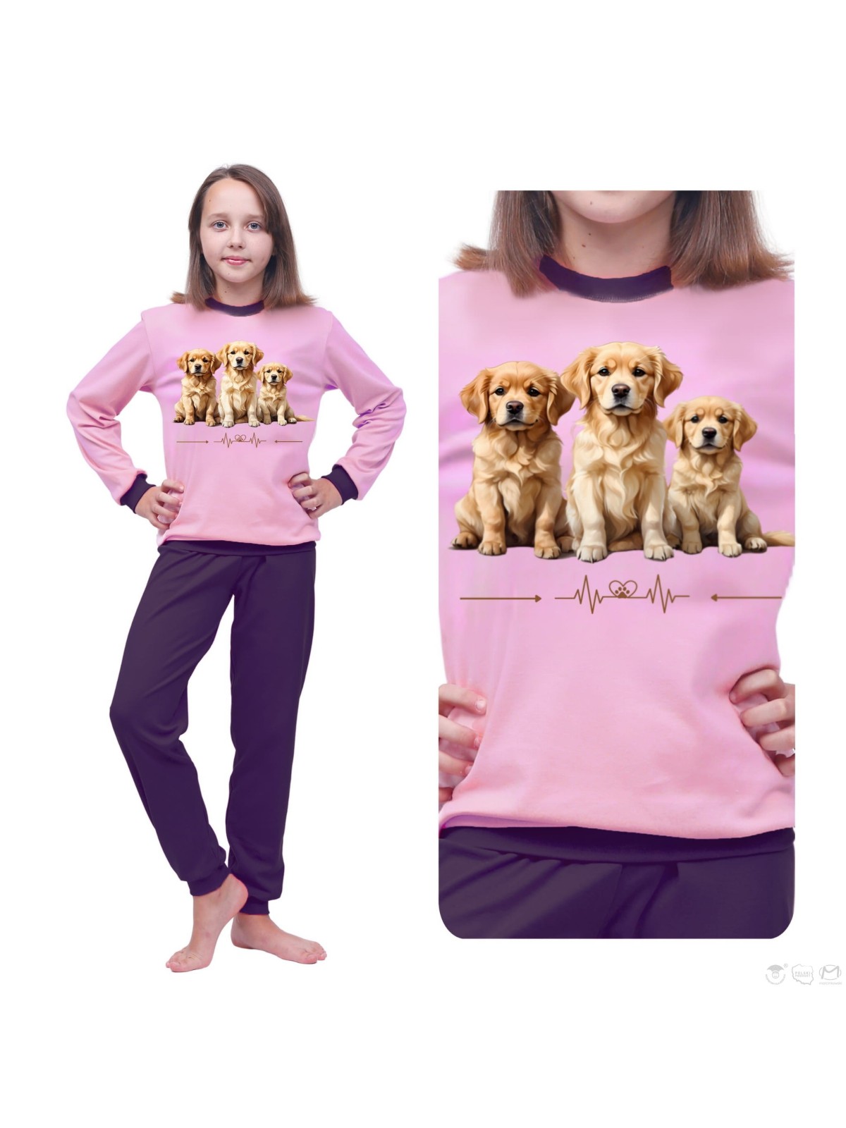 PIŻAMA JULIA DR R.146-158