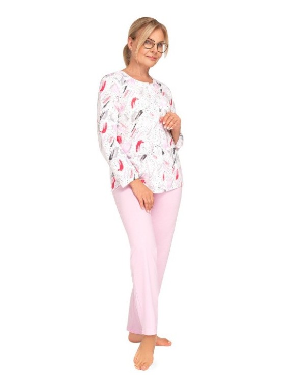 PIŻAMA DAMSKA MARIA III 202 DR R.3XL-4XL PIŻAMA DAMSKA MARIA III 202 DR R.3XL-4XL