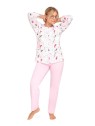 PIŻAMA DAMSKA MARIA III 202 DR R.3XL-4XL PIŻAMA DAMSKA MARIA III 202 DR R.3XL-4XL