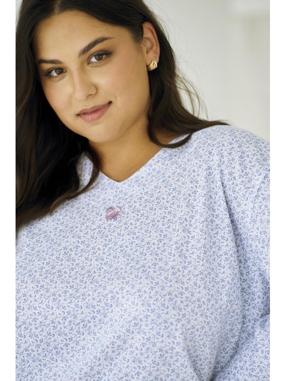 PIŻAMA DEBORA 3463 DR R.2XL-4XL