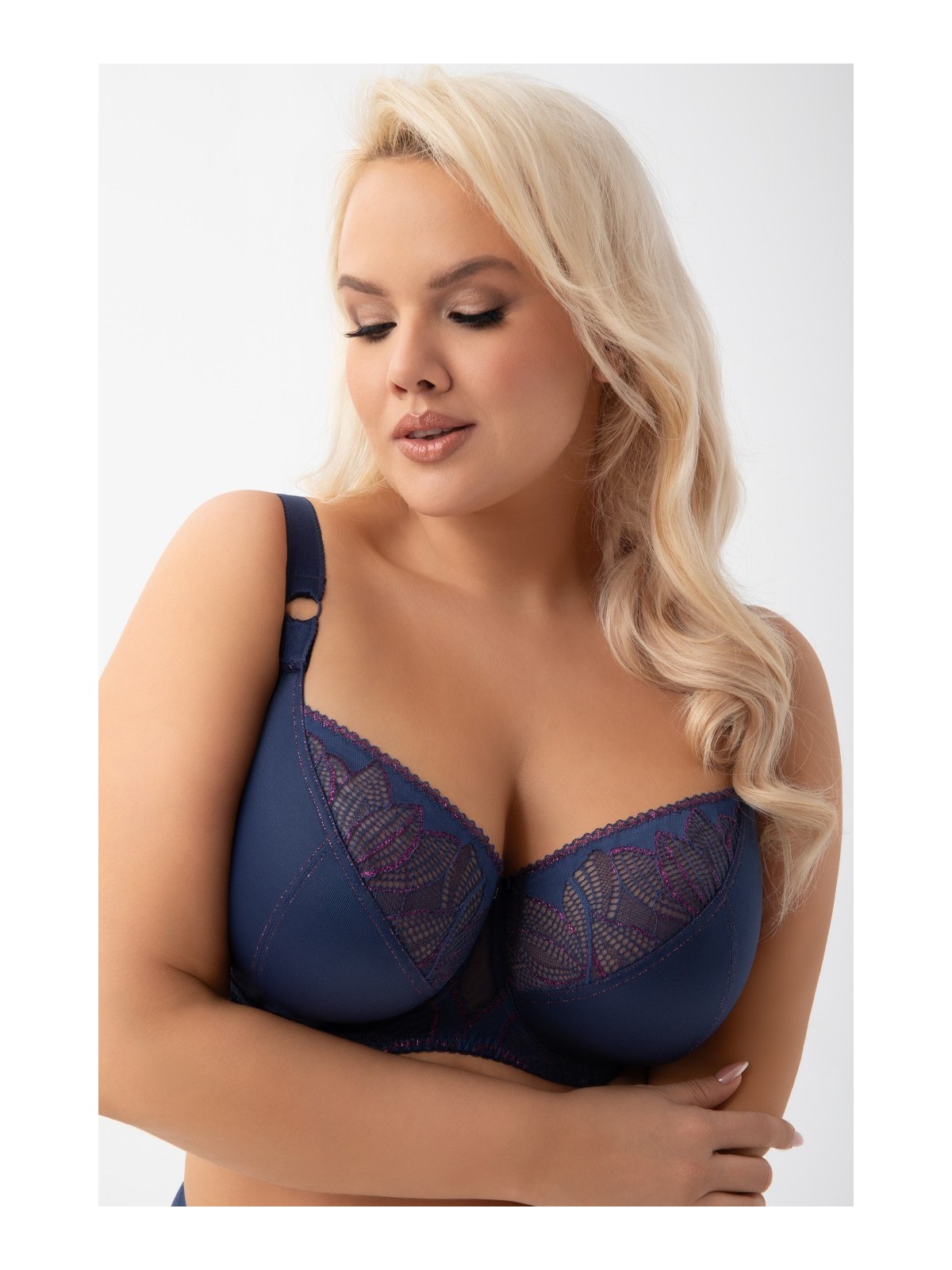 BIUSTONOSZ SOFT K970 ASTRID granatowy