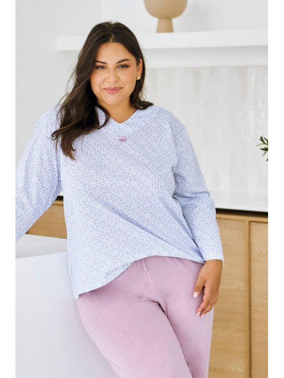 PIŻAMA DEBORA 3463 DR R.2XL-4XL