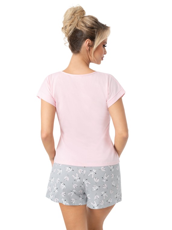 PIŻAMA DAMSKA BUNNY SHORT PIŻAMA DAMSKA BUNNY SHORT