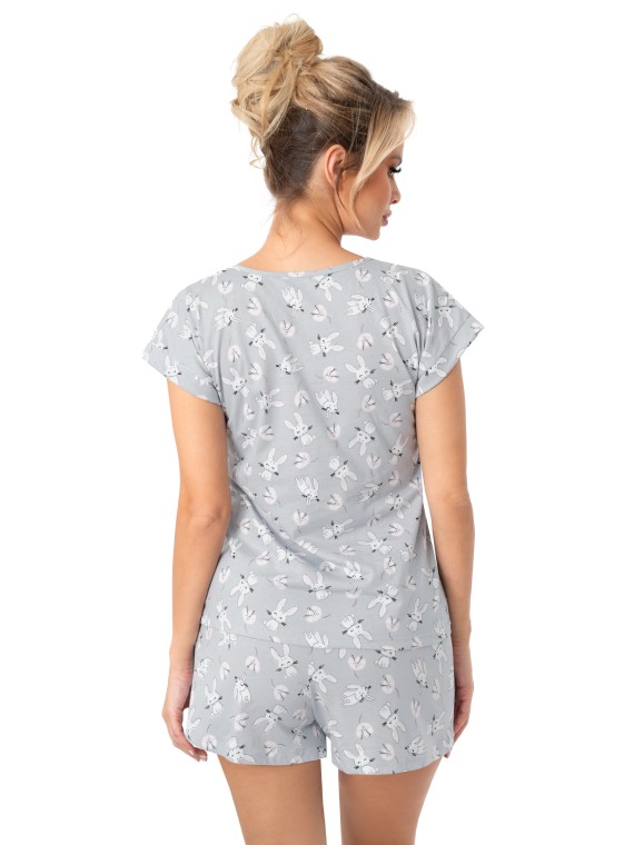 PIŻAMA DAMSKA BUNNY SHORT PIŻAMA DAMSKA BUNNY SHORT