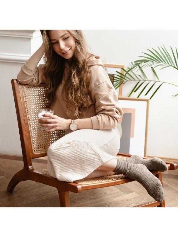 SKARPETY DAMSKIE 044 ALPACA WOOL 50%