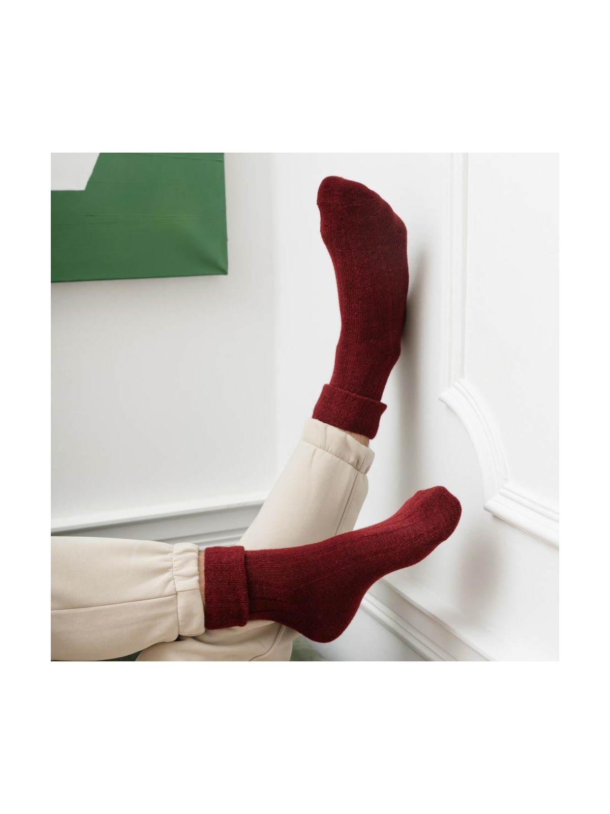 SKARPETY MĘSKIE 044 ALPACA WOOL 50%