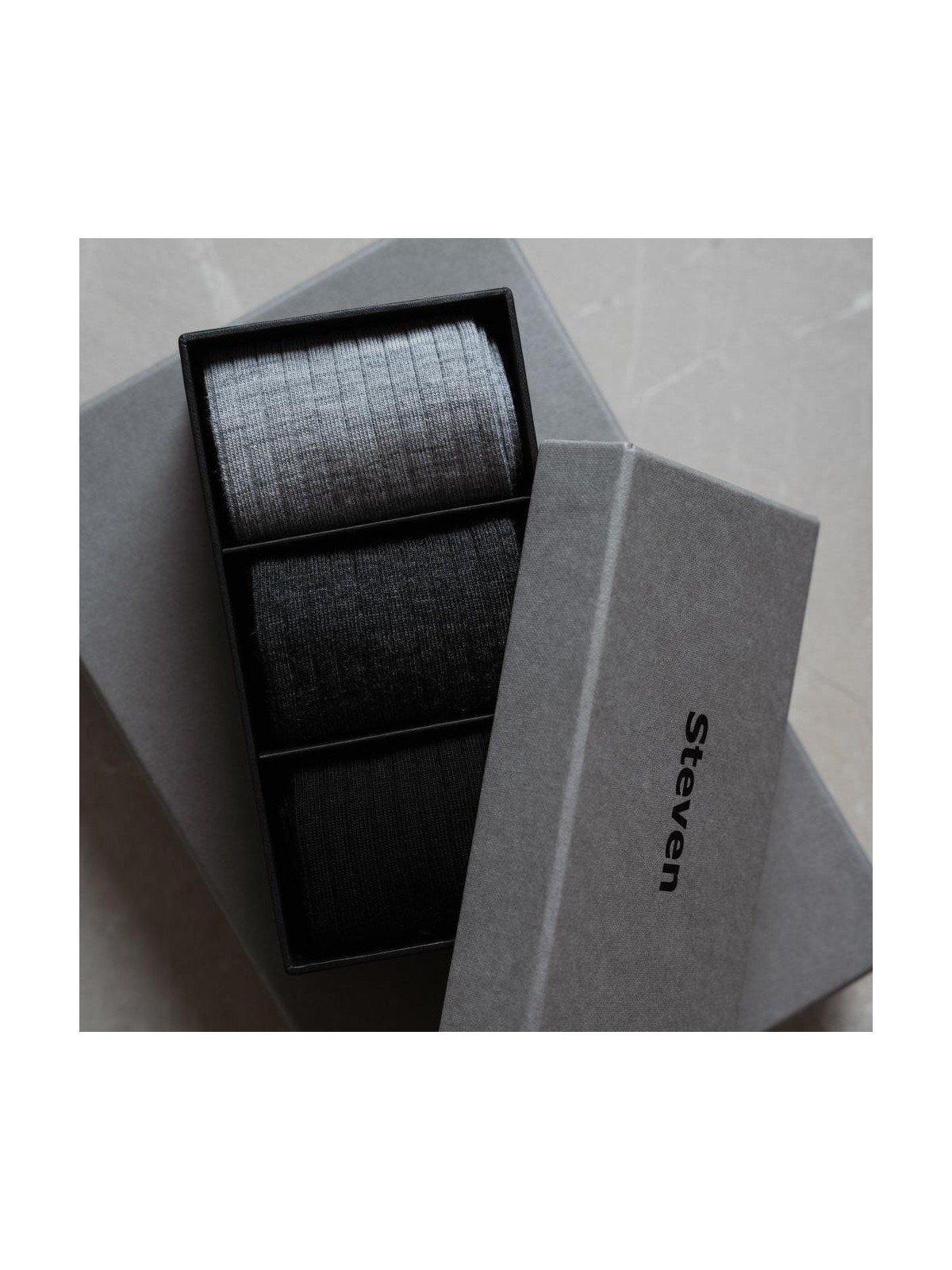 SKARPETY DAMSKIE 175 WEŁNA MERYNOS BOX 3PAK