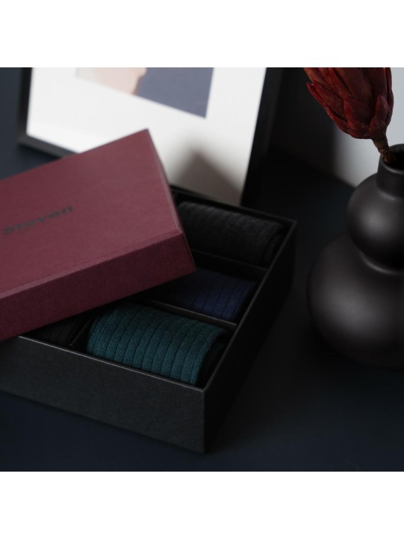 SKARPETY MĘSKIE 175 WEŁNA MERYNOS BOX 3PAK