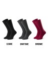 SKARPETY MĘSKIE 175 WEŁNA MERYNOS BOX 3PAK