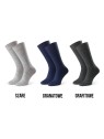 SKARPETY MĘSKIE 175 WEŁNA MERYNOS BOX 3PAK