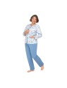 PIŻAMA DAMSKA MARIA III 202 DR R.3XL-4XL PIŻAMA DAMSKA MARIA III 202 DR R.3XL-4XL