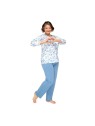 PIŻAMA DAMSKA MARIA III 202 DR R.3XL-4XL PIŻAMA DAMSKA MARIA III 202 DR R.3XL-4XL