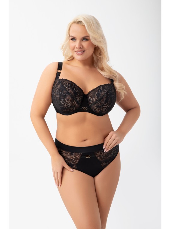 BIUSTONOSZ SOFT MILA K956 CZARNY
