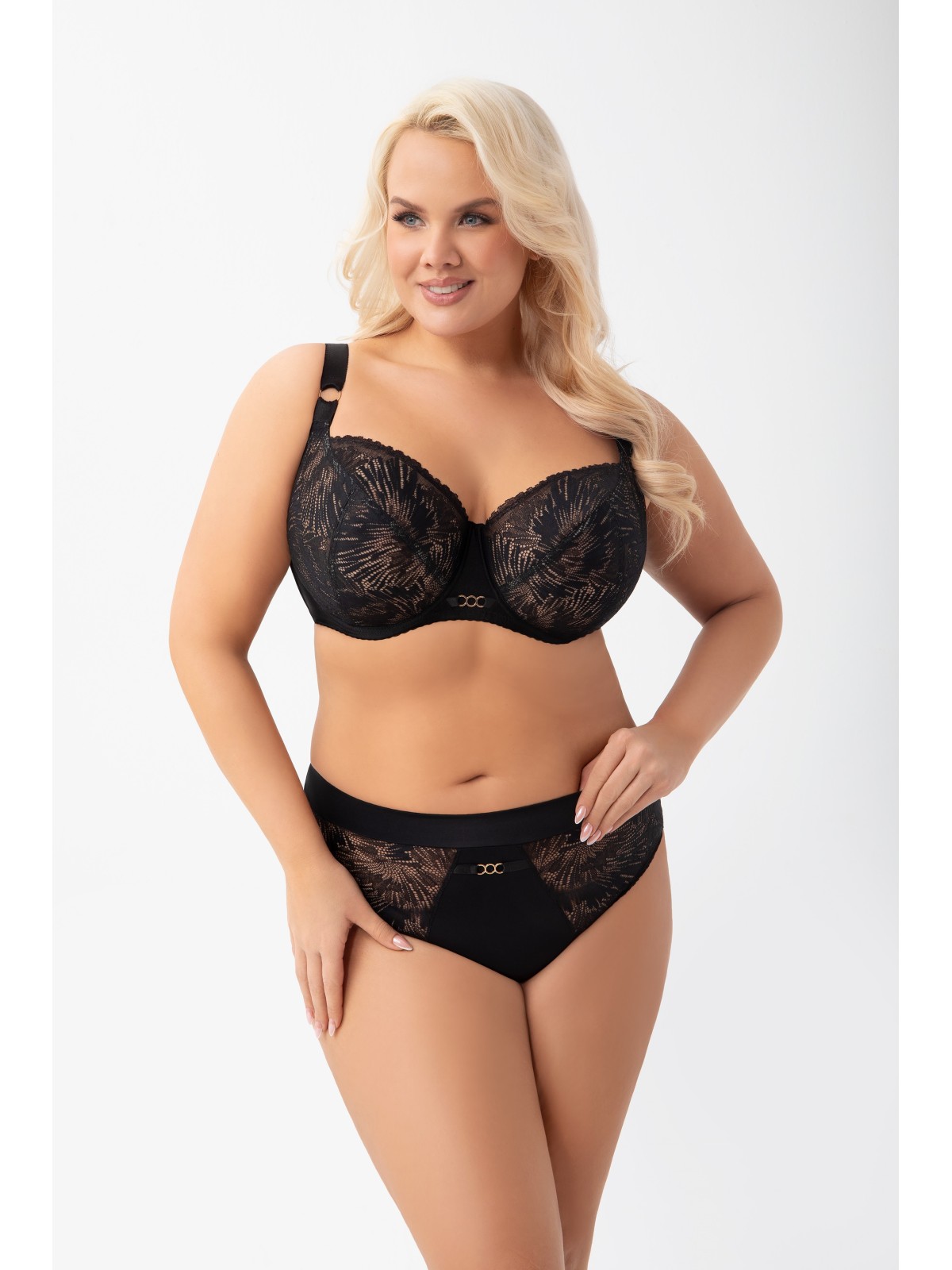 BIUSTONOSZ SOFT MILA K956 CZARNY