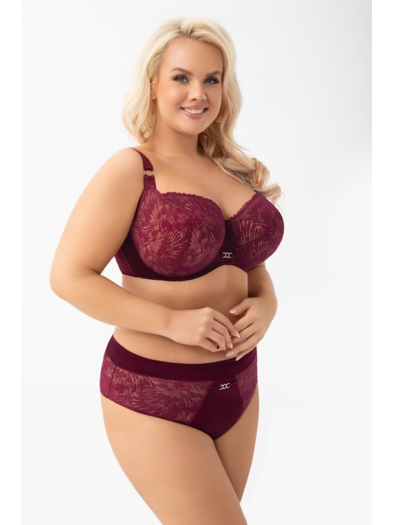 BIUSTONOSZ SOFT MILA K956 BORDO