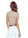 KOSZULKA LEANA BEŻOWA KR